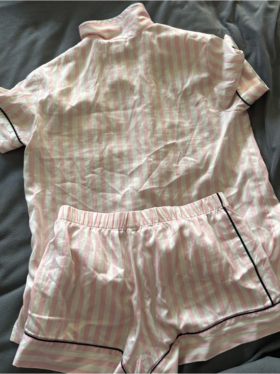 Victoria Secret Striped Pajama Set - Picture 2 of 6